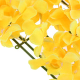 Max Maxb Artificial Pastic Silk Hydrangea Flower Carpet for Wedding Decor Yellow