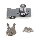 Max Maxb Zinc Alloy Door Entry Lock Security Bolt Anti-theft Lock Buckle 2.5‘’