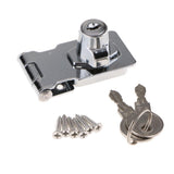 Max Maxb Zinc Alloy Door Entry Lock Security Bolt Anti-theft Lock Buckle 2.5‘’