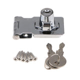 Max Maxb Zinc Alloy Door Entry Lock Security Bolt Anti-theft Lock Buckle 2.5‘’
