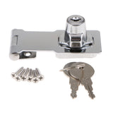 Max Maxb Zinc Alloy Door Entry Lock Security Bolt Anti-theft Lock Buckle 3‘’