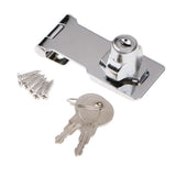 Max Maxb Zinc Alloy Door Entry Lock Security Bolt Anti-theft Lock Buckle 3‘’