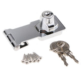 Max Maxb Zinc Alloy Door Entry Lock Security Bolt Anti-theft Lock Buckle 3‘’