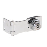 Max Maxb Zinc Alloy Door Entry Lock Security Bolt Anti-theft Lock Buckle 4‘’
