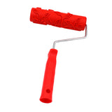 Max Maxb 7 inch Embossing Paint Roller Painting Brush With Handle Wall Decor #5