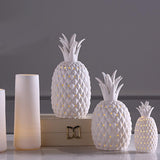 Max Decorative Ceramic Pineapple LED Light Craft Desk Ornament Home Decor L
