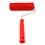 Max 7 inch Embossing Paint Roller Painting Brush With Handle Wall Decor #16