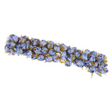 Max Maxb 60pcs Artificial Camellia Flowers Branch Wedding Bouquets Decor Dark Blue