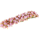 Max Maxb 60pcs Artificial Camellia Flowers Branch Wedding Bouquets Decor Pink