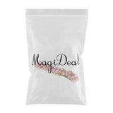 Max Maxb 60pcs Artificial Camellia Flowers Branch Wedding Bouquets Decor Pink