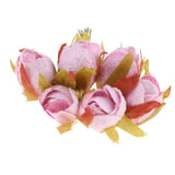 Max Maxb 60pcs Artificial Camellia Flowers Branch Wedding Bouquets Decor Pink