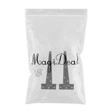 Maxbell 1 Pair Heavy Duty T Hinge Cabinet Shed Door Gate Tee Hinge Black 8inch