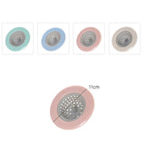Maxbell Silicone Sink Strainer Kitchen Sink Drain Filter Basket Hair Catcher Pink