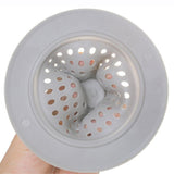 Maxbell Silicone Sink Strainer Kitchen Sink Drain Filter Basket Hair Catcher Green