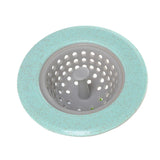 Maxbell Silicone Sink Strainer Kitchen Sink Drain Filter Basket Hair Catcher Green