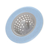 Maxbell Silicone Sink Strainer Kitchen Sink Drain Filter Basket Hair Catcher Blue