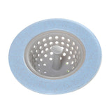 Maxbell Silicone Sink Strainer Kitchen Sink Drain Filter Basket Hair Catcher Blue