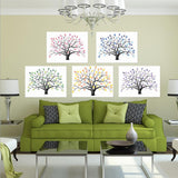 Max Wedding Thumbprint Tree Finger Painting Wedding Guest Book Purple