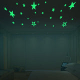 Maxbell Glow In The Dark Stickers Children's Room Ceiling Wall Decor Star