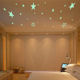 Maxbell Glow In The Dark Stickers Children's Room Ceiling Wall Decor Star