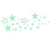 Maxbell Glow In The Dark Stickers Children's Room Ceiling Wall Decor Star