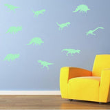 Maxbell Glow In The Dark Stickers Children's Room Ceiling Wall Decor 9x Dinosaur