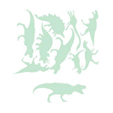 Maxbell Glow In The Dark Stickers Children's Room Ceiling Wall Decor 9x Dinosaur