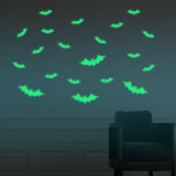 Maxbell Glow In The Dark Stickers Children's Room Ceiling Wall Decor 24x Bat