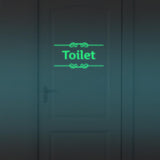 Maxbell Luminous Wall Sticker Glow In The Dark for Toilet Bathroom #1 Toilet