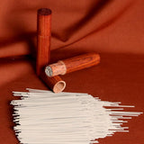 Max Maxb Portable Travel Wooden Tea Leaves Storage Incense Spice Canister Box Tube D