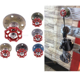 Max Maxb Industrial Rustic Wall Mounted Hand Wheel Hook Coat Hook Key Holder Copper