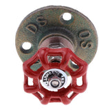 Max Maxb Industrial Rustic Wall Mounted Hand Wheel Hook Coat Hook Key Holder Copper