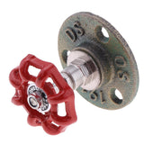 Max Maxb Industrial Rustic Wall Mounted Hand Wheel Hook Coat Hook Key Holder Copper