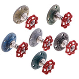 Max Maxb Industrial Rustic Wall Mounted Hand Wheel Hook Coat Hook Key Holder Copper