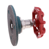 Max Maxb Industrial Rustic Wall Mounted Hand Wheel Hook Coat Hook Key Holder Green
