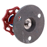 Max Maxb Industrial Rustic Wall Mounted Hand Wheel Hook Coat Hook Key Holder Green