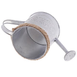 Maxbell Metal Flower Watering Barrel Flower Pot Plant Bucket Desktop Home Ornament