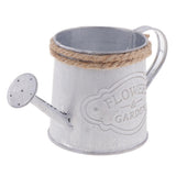 Maxbell Metal Flower Watering Barrel Flower Pot Plant Bucket Desktop Home Ornament
