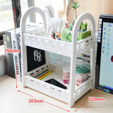 Kitchen Storage Rack Holder Bathroom Shelf Soap Shampoo Sponge Organizer