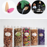 Natural Smoke Tower Cone Bullet Backflow Incense Hollow Cone Fragrances #2