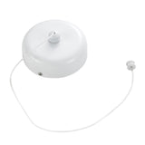 3-meters Retractable Clothesline Adjustable Clothes Drying Line White