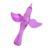 Assorted Wall Hanging Humming Birds Figurine Decoration Ornament Purple