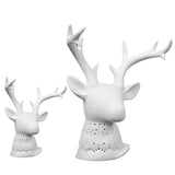 Max Ceramic Deer Head Decorative Ornament Furnishings Decoration Craft Decor L