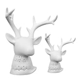 Max Ceramic Deer Head Decorative Ornament Furnishings Decoration Craft Decor L