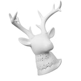 Max Ceramic Deer Head Decorative Ornament Furnishings Decoration Craft Decor L