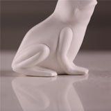 Maxbell Ceramic Frog Tabletop Display Sculpture Statue Art Ornament  12.5x7.8x13cm