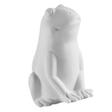 Maxbell Ceramic Frog Tabletop Display Sculpture Statue Art Ornament  12.5x7.8x13cm