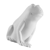Maxbell Ceramic Frog Tabletop Display Sculpture Statue Art Ornament  12.5x7.8x13cm
