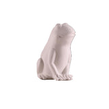 Maxbell Ceramic Frog Tabletop Display Sculpture Statue Art Ornament  12.5x7.8x13cm