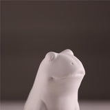 Maxbell Ceramic Frog Tabletop Display Sculpture Statue Art Ornament  12.5x7.8x13cm